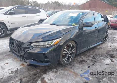 2021 Nissan Sentra Sr Xtronic Cvt from USA, damaged, VIN 3N1AB8DV1MY209989